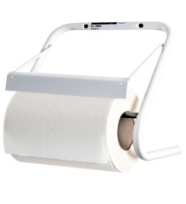 Porta bobina asciugatutto da muro - metallo - bianco - PerfettoFactory Porta bobina asciugatutto da muro - metallo - bianco - PerfettoFactory