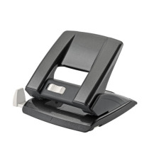 Perforatore - passo 8 cm - max 20 fogli - 2 fori - nero - Kartia Perforatore - passo 8 cm - max 20 fogli - 2 fori - nero - Kartia