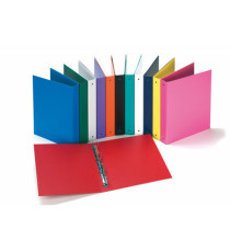 Raccoglitore Europa - 22 x 30 cm - 4 anelli tondi 30 mm - dorso 4 cm - colori assortiti - Favorit