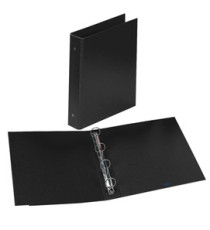 Raccoglitore Europa - 22 x 30 cm - 4 anelli tondi 50 mm - dorso 6 cm - nero - Favorit