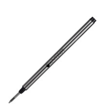 Refill in metallo per roller Montblanc - punta media - nero  - Monteverde - conf. 2 pezzi