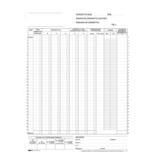 Registro prima nota Iva corrispettivi - 13/13 fogli autoricalcanti - 29,7 x 23cm - Edipro Registro prima nota Iva corrispettivi - 13/13 fogli autoricalcanti - 29,7 x 23cm - Edipro