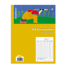 Registro prima nota Iva corrispettivi - 13/13 fogli autoricalcanti - 29,7 x 23cm - Edipro Registro prima nota Iva corrispettivi - 13/13 fogli autoricalcanti - 29,7 x 23cm - Edipro