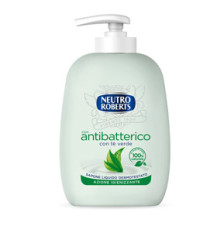 Sapone liquido Antibatterico - 200 ml - Neutro Roberts Sapone liquido Antibatterico - 200 ml - Neutro Roberts