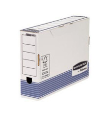 Scatola archivio Bankers Box System - formato legale - 25,5x36 cm - dorso 8 cm - Fellowes
