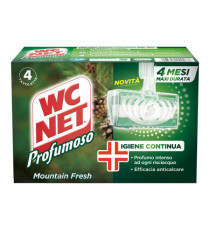Tavoletta Profumoso Mountain Fresh - WC Net - 4 gabbiette da 34 gr Tavoletta Profumoso Mountain Fresh - WC Net - 4 gabbiette da 34 gr