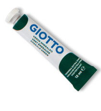 Tempera Tubo 4 - 12ml - verde smeraldo - Giotto