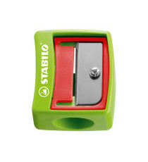 Temperamatite gigante Woody senza contenitore - 1 foro - per pastelli con mina XXL 10mm - Stabilo Temperamatite gigante Woody senza contenitore - 1 foro - per pastelli con mina XXL 10mm - Stabilo