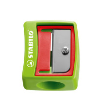 Temperamatite gigante Woody senza contenitore - 1 foro - per pastelli con mina XXL 10mm - Stabilo Temperamatite gigante Woody senza contenitore - 1 foro - per pastelli con mina XXL 10mm - Stabilo