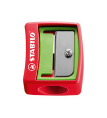 Temperamatite gigante Woody senza contenitore - 1 foro - per pastelli con mina XXL 10mm - Stabilo Temperamatite gigante Woody senza contenitore - 1 foro - per pastelli con mina XXL 10mm - Stabilo