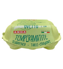 Temperamatite Ovetto - 2 fori - colori assortiti - Arda Temperamatite Ovetto - 2 fori - colori assortiti - Arda