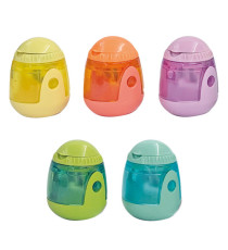 Temperamatite Ovetto - 2 fori - colori assortiti - Arda Temperamatite Ovetto - 2 fori - colori assortiti - Arda