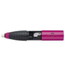 Temperamatite Twist Combi con gomma con contenitore - 1 foro- Faber Castell