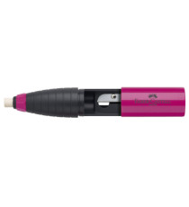 Temperamatite Twist Combi con gomma con contenitore - 1 foro- Faber Castell