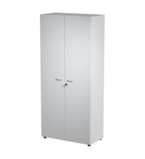 Armadio modulare - a 2 ante alte - 90 x 45,8 x 200 cm - grigio