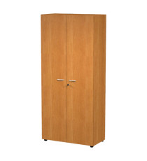 Armadio modulare - a 2 ante alte - 90 x 45,8 x 200 cm - noce chiaro