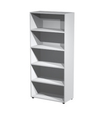 Armadio modulare - a giorno - 90 x 44 x 200 cm - grigio