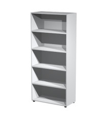 Armadio modulare - a giorno - 90 x 44 x 200 cm - grigio