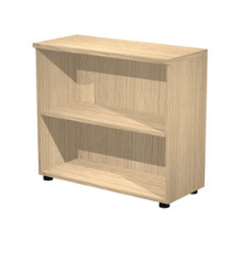 Armadio modulare - basso a giorno - 90 x 44 x 85 cm - rovere