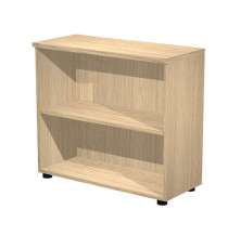 Armadio modulare - basso a giorno - 90 x 44 x 85 cm - rovere