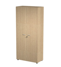 Armadio modulare componibile - a 2 ante alte - 90 x 45,8 x 200 cm - rovere