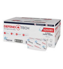 Asciugamani piegati a V Defend Tech - Papernet - pacco 210 pezzi Asciugamani piegati a V Defend Tech - Papernet - pacco 210 pezzi