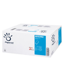Asciugamani piegati a V special - 2 veli - 20 gr - 24 x 21 cm - goffratura a onda - bianco - Papernet - conf. 210 pezzi Asciugamani piegati a V special - 2 veli - 20 gr - 24 x 21 cm - goffratura a onda - bianco - Papernet - conf. 210 pezzi
