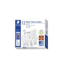 Astuccio 12 Mine Mars Micro - mina 0,5mm - gradazione HB - Staedtler - conf. 12 astucci