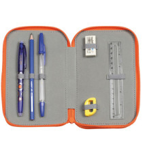 Astuccio 3 zip - 13 x 20 x 7,5 cm - colori e fantasie assortiti - Carioca Astuccio 3 zip - 13 x 20 x 7,5 cm - colori e fantasie assortiti - Carioca