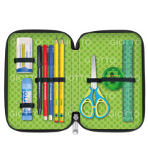 Astuccio 3 zip collezione Stilnovo - 19,5 x 7,5 x 12,9 cm - PL- colori neon assortiti - Giotto Astuccio 3 zip collezione Stilnovo - 19,5 x 7,5 x 12,9 cm - PL- colori neon assortiti - Giotto