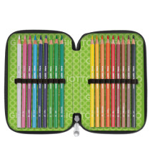 Astuccio 3 zip collezione Stilnovo - 19,5 x 7,5 x 12,9 cm - PL- colori neon assortiti - Giotto Astuccio 3 zip collezione Stilnovo - 19,5 x 7,5 x 12,9 cm - PL- colori neon assortiti - Giotto