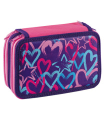 Astuccio 3 Zip Fantasy - 13 x 20 x7,5 cm - colori assortiti - Favorit Astuccio 3 Zip Fantasy - 13 x 20 x7,5 cm - colori assortiti - Favorit