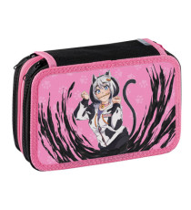 Astuccio 3 Zip Manga - 13 x 20 x 7,5 cm - fantasie assortite - Favorit Astuccio 3 Zip Manga - 13 x 20 x 7,5 cm - fantasie assortite - Favorit