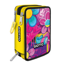 Astuccio 3 zip Young Street collection - 19,5 x 7,5 x 12,9 cm - PL - fantasie assortite - Giotto Astuccio 3 zip Young Street collection - 19,5 x 7,5 x 12,9 cm - PL - fantasie assortite - Giotto