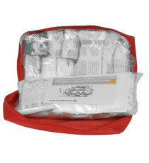 Astuccio di pronto soccorso per auto Soft Bag DIN 13164 2022 - 21,5 x 15 x 8,5 cm - rosso - PVS