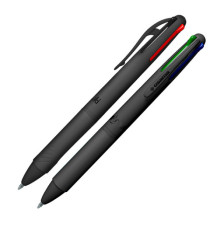 Astuccio penne a sfera All Black - punta 1,00 mm - 4 colori  - Osama - conf. 6 pezzi