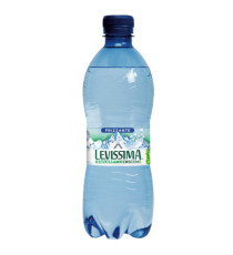 Acqua frizzante - PET 100% riciclabile - bottiglia da 500 ml - Levissima Acqua frizzante - PET 100% riciclabile - bottiglia da 500 ml - Levissima