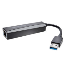 Adattatore da USB-A a ethernet - nero - Kensington Adattatore da USB-A a ethernet - nero - Kensington