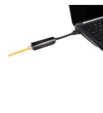 Adattatore da USB-A a ethernet - nero - Kensington Adattatore da USB-A a ethernet - nero - Kensington