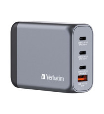 Adattatore da viaggio GNC-100 - 2x USB-C PD 1x USB-C PD 65W, 1x USB-A QC 3.0 100W - Verbatim - 32202 Adattatore da viaggio GNC-100 - 2x USB-C PD 1x USB-C PD 65W, 1x USB-A QC 3.0 100W - Verbatim - 32202