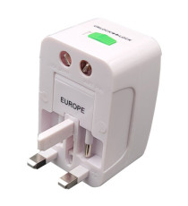 Adattatore da viaggio universale - bianco - MKC Melchioni