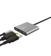 Adattatore USB-C - multiporta 3-in-1 Dalyx - Trust