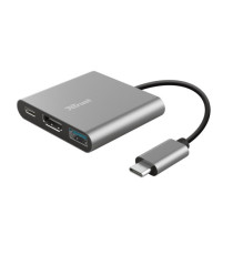 Adattatore USB-C - multiporta 3-in-1 Dalyx - Trust