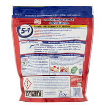 Additivo totale idrocaps 5 in 1 - Omino Bianco - conf. 10 pezzi Additivo totale idrocaps 5 in 1 - Omino Bianco - conf. 10 pezzi