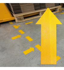 Adesivo da terra - freccia - 10 x 20 cm - Durable - conf. 10 pezzi
