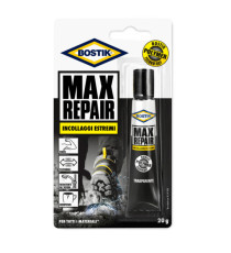 Adesivo Max Repair - universale - 20 gr - trasparente - Bostik