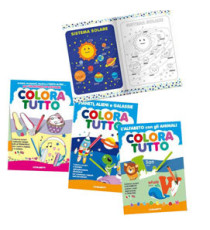 Album da colorare - alfabeto inglese - spazio - 24 facciate - per bambina - Blasetti - conf. 6 pezzi Album da colorare - alfabeto inglese - spazio - 24 facciate - per bambina - Blasetti - conf. 6 pezzi