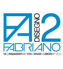Album F2 - 24x33cm - 10 fogli - 110gr - liscio squadrato - punto metallo - Fabriano Album F2 - 24x33cm - 10 fogli - 110gr - liscio squadrato - punto metallo - Fabriano