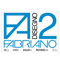 Album F2 - 24x33cm - 110gr - 10 fogli - ruvido - punto metallo - Fabriano Album F2 - 24x33cm - 110gr - 10 fogli - ruvido - punto metallo - Fabriano