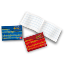 Album Musica - 17x24cm - 16 fogli - 85gr - 5 pentagrammi - Pigna Album Musica - 17x24cm - 16 fogli - 85gr - 5 pentagrammi - Pigna